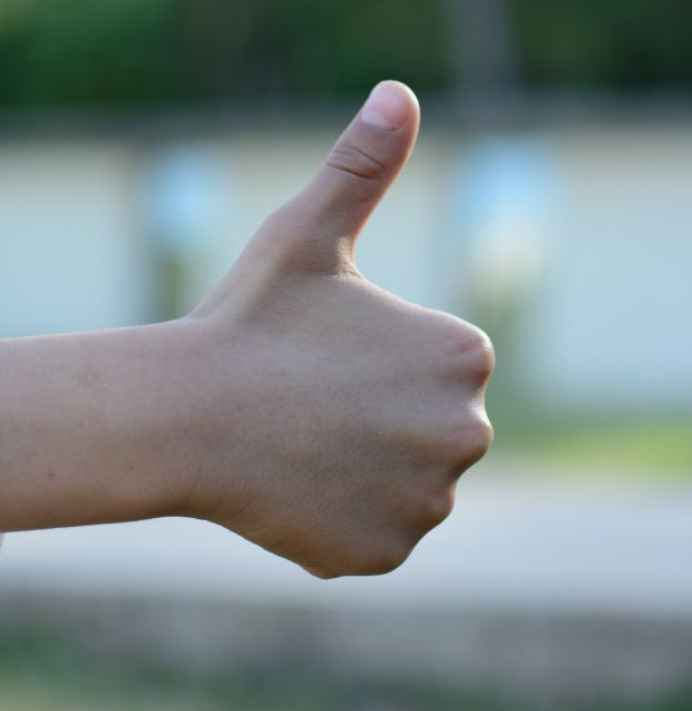 thumbs up thumbs up